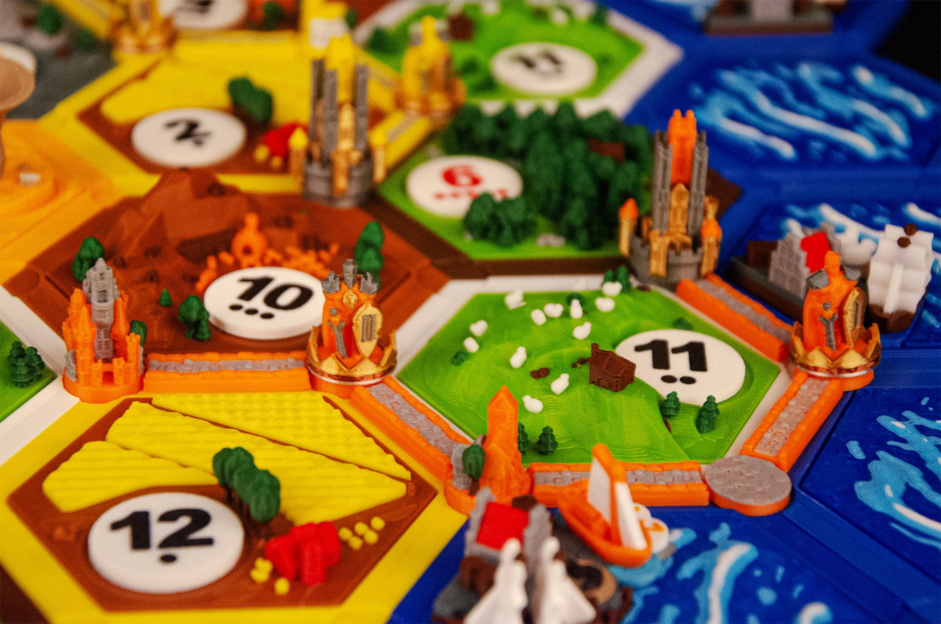 Cities & Knights + Base game Catan 3D Upgrade Kit Deluxe Edition (3-4 players) — photo 6