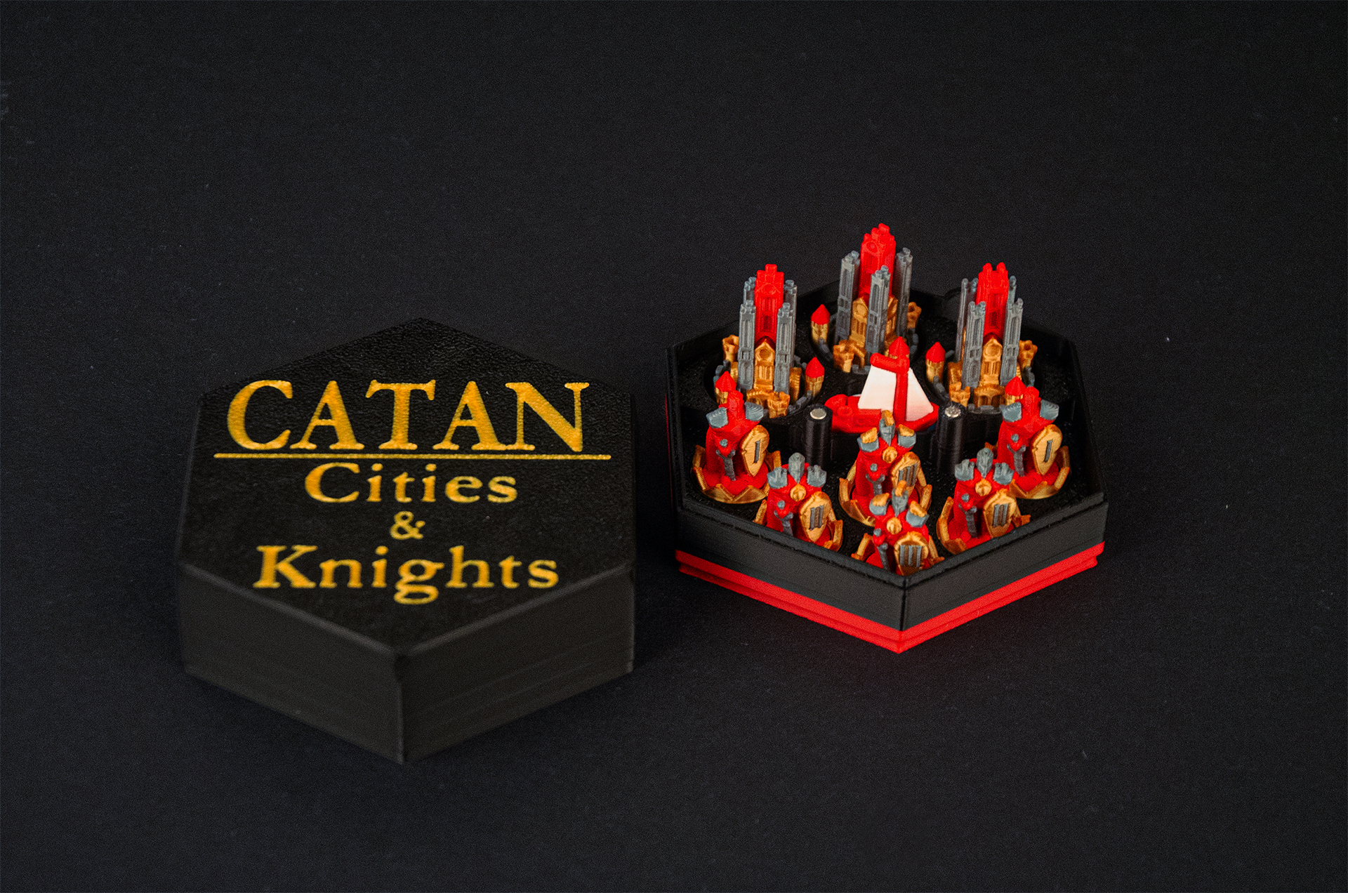 Extra Player Box for Catan Cities & Knights 3D Upgrade