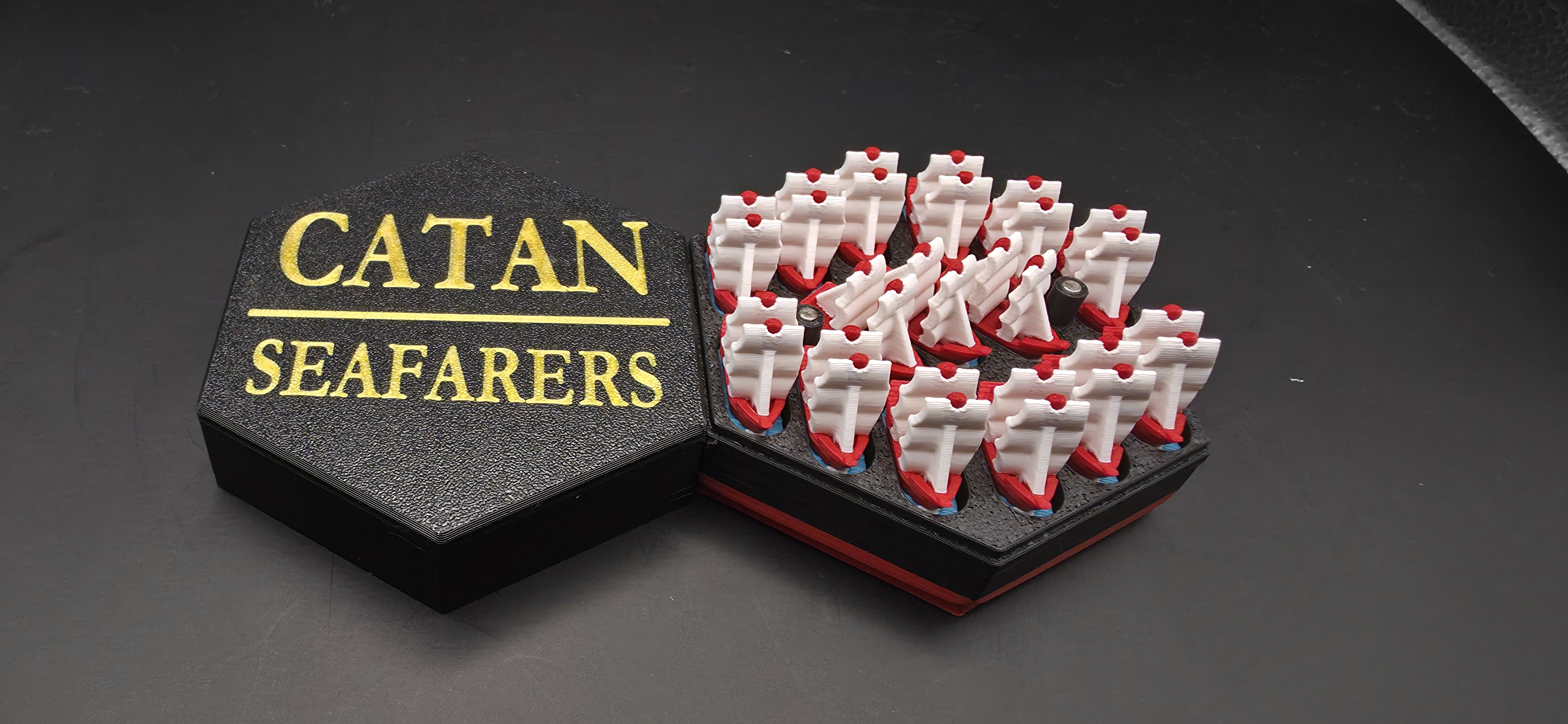 Extra Ship Box for Catan Seafarers 3D Upgrade