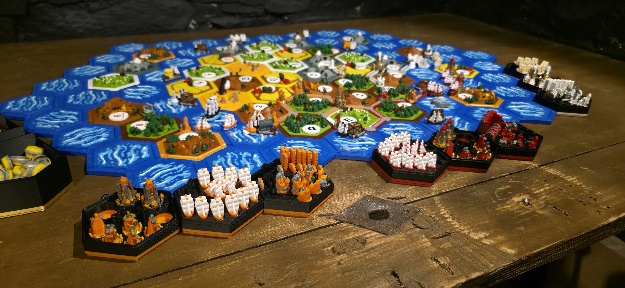 SEAFARERS + Cities&Knights + Base game Catan Upgrade Deluxe 3D Set (3-6 Players) — photo 2