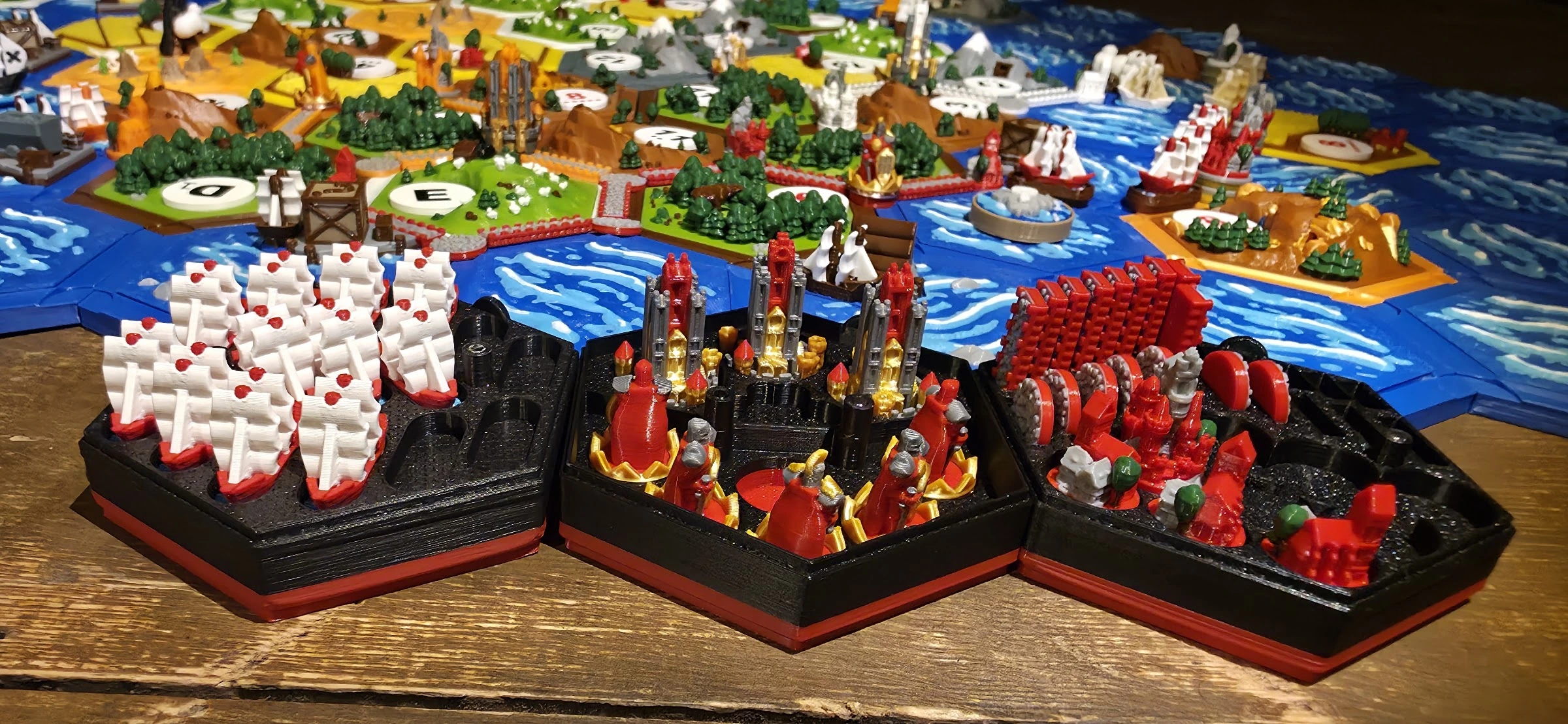 SEAFARERS + Cities&Knights + Base game Catan Upgrade Deluxe 3D Set (3-6 Players) — photo 6