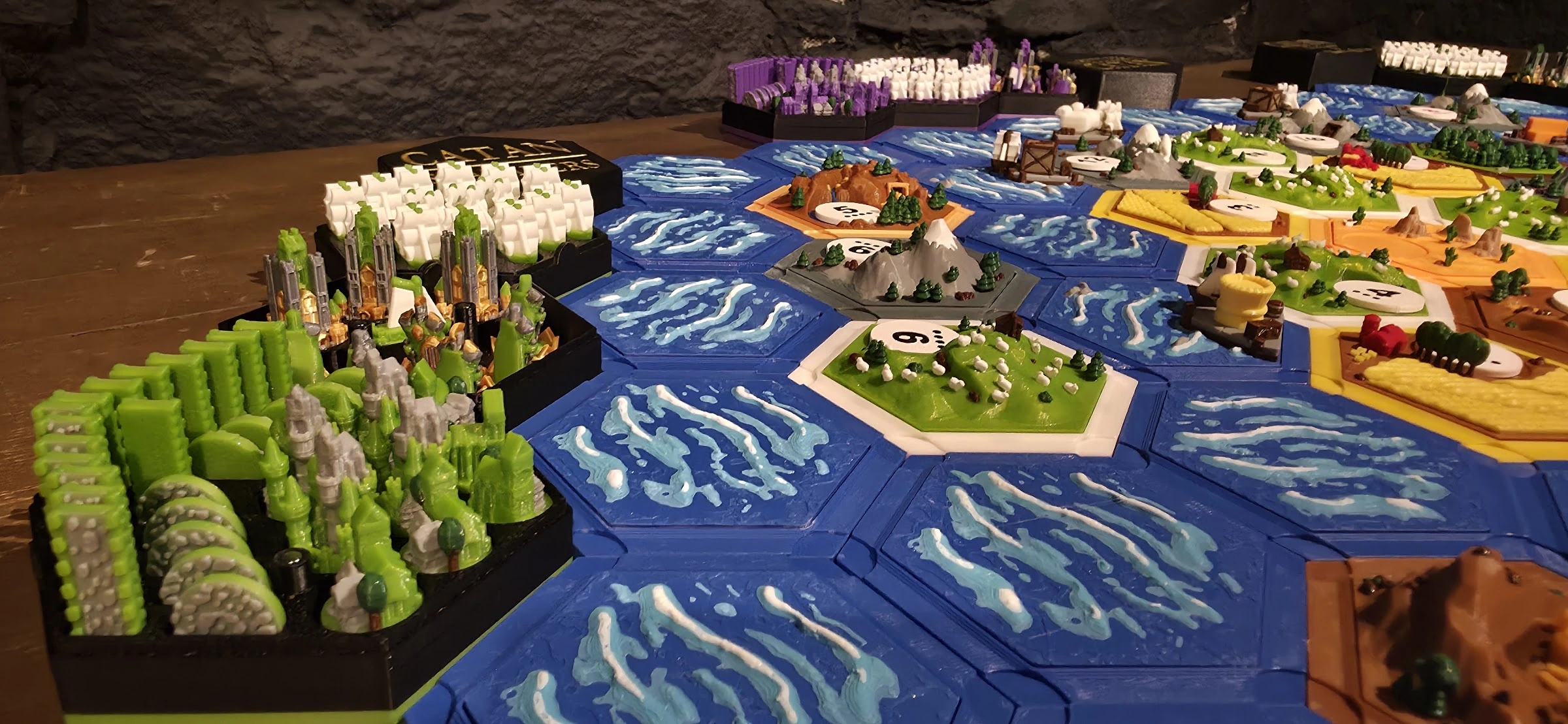 SEAFARERS + Cities&Knights + Base game Catan Upgrade Deluxe 3D Set (3-6 Players) — photo 13